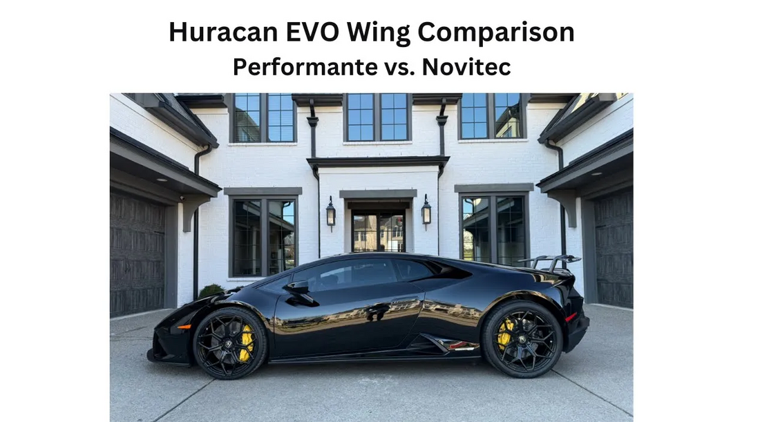 Lamborghini Wing Comparison: Performante vs. Novitec